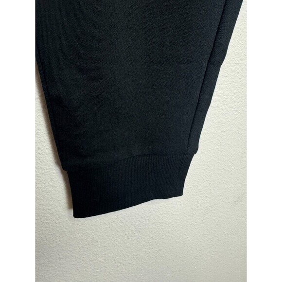 ASOS DESIGN Basic Sweatpants in Black 3XL Tie Waist 100% Cotton Tapered Leg New - Picture 7 of 11